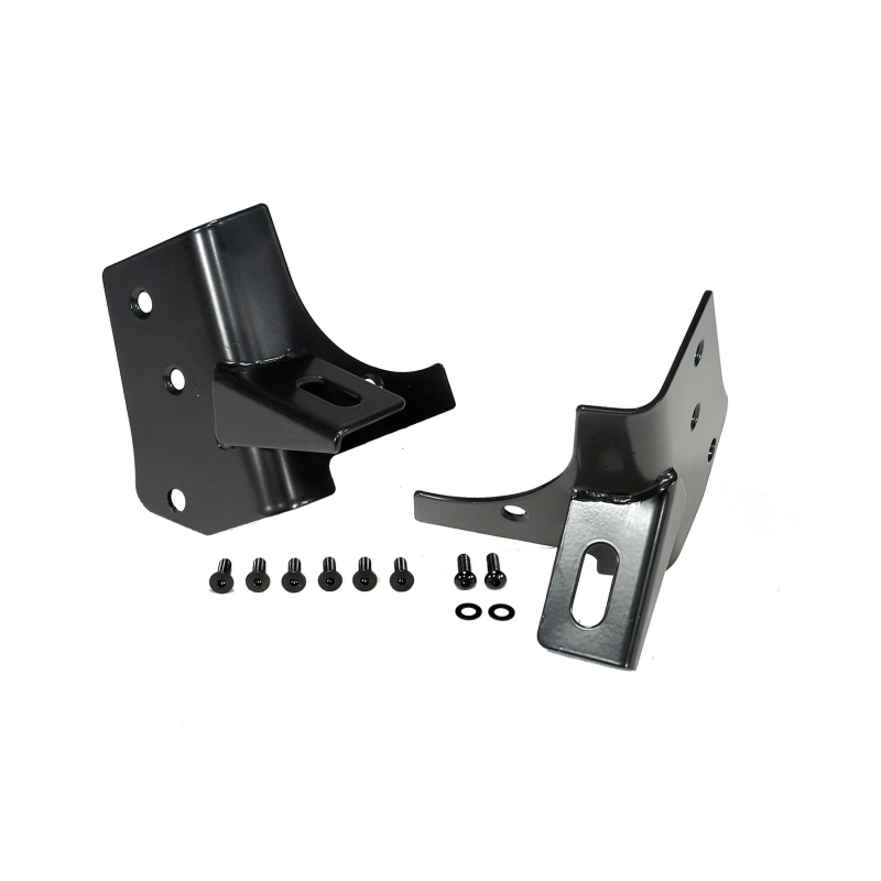 Jeep Wrangler Mounting Brackets - Rugged Ridge - Windshield Hinge Light Bracket - Black - `97-`06